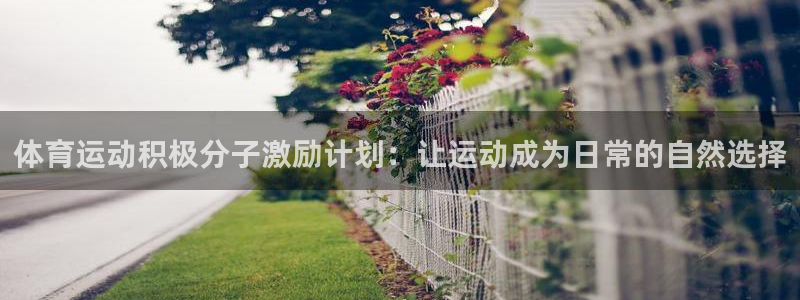 抖球体育：体育运动积极分子激励计划：让运动成为日常的自然选择